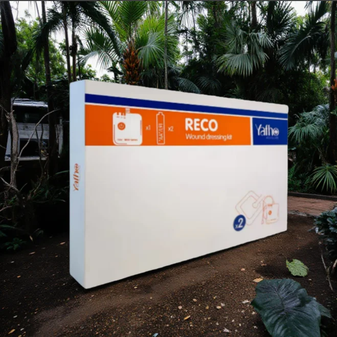 

2025 НОВЫЙ насос отрицательного давления Асептический уход за ранами с системой RECO NPWT Обучение ран под отрицательным давлением