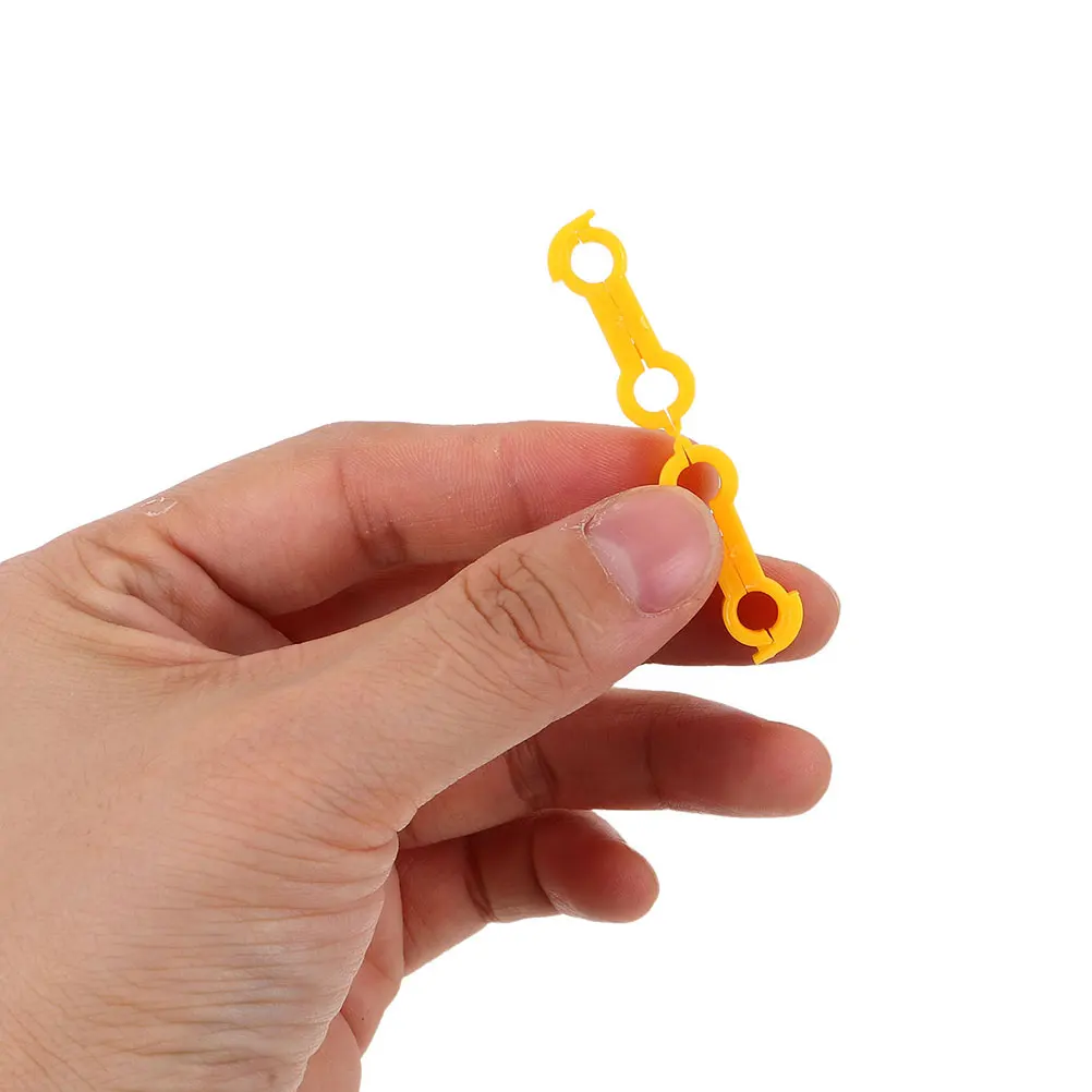 

10 Pcs Bird's Foot Corrector Leg Brace Hobble Bands Ring Chick Birds Rings Chicken Drumsticks