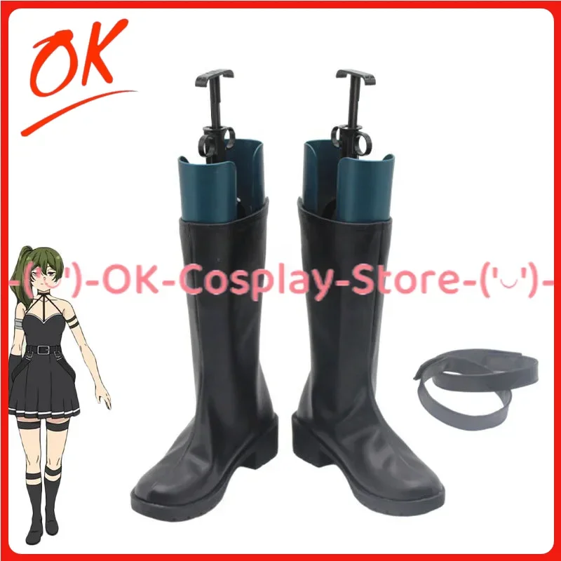 

[Customized] Yuberu Cosplay Shoes Frieren at the Funeral Anime Roleplay Prop Halloween Carnival Party PU Leather Boots