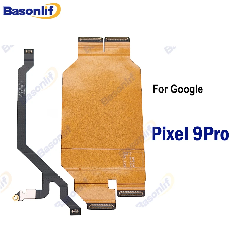 Noise Reduction Mic Microphone Signal Flash Light Motherboard Mobo MB Sensor Flex Cable Replacement Parts For Google Pixel 9Pro