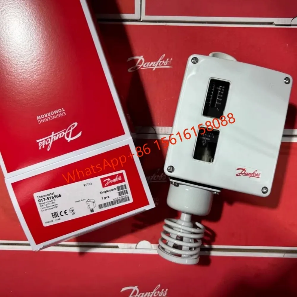 New Danfoss temperature switches: 017-513566 (RT107), 017-513666, 017-514066, 017-514466, 017-506066 (RT108)