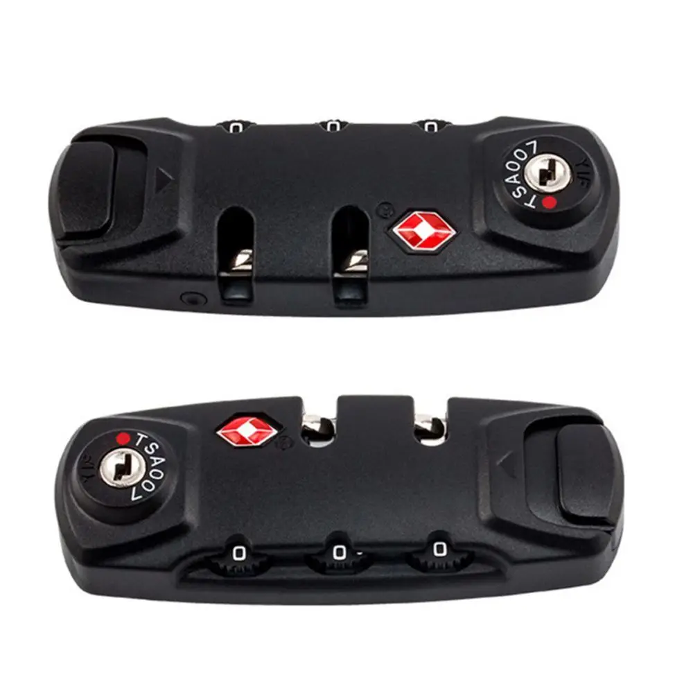 Padlock Locker Travel Suitcase Travel Bag Lock TSA 3 Digit Password Lock Wire Security Lock Suitcase Luggage Coded Lock