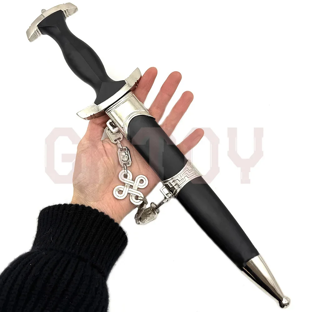 40cm Rapier Solingen Style Swords Uncut Blade Weapons Model Desktop Display Ornaments Collection Birthday Gift for Girl Boy Toys