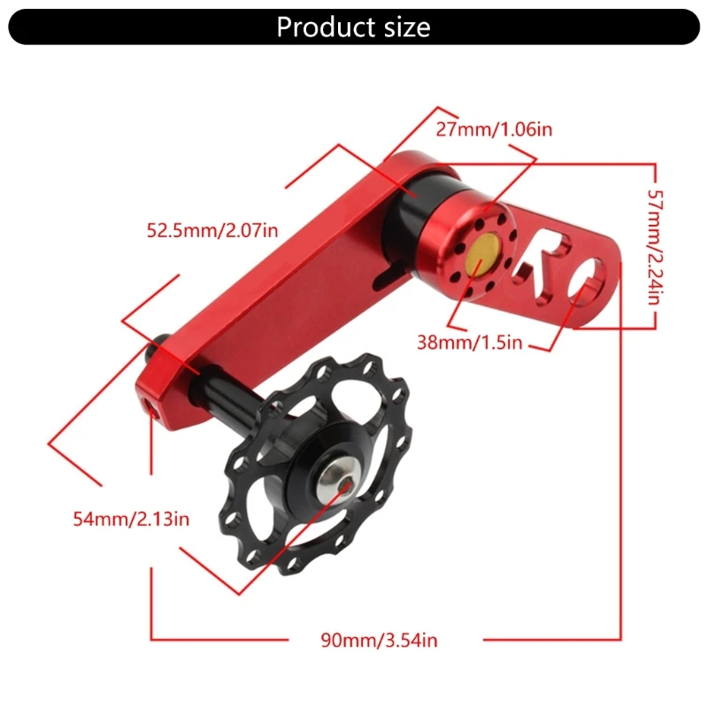 Bicycles Single Speed Adjuster Converter Folding Bike Chain Guide Bike Protectors