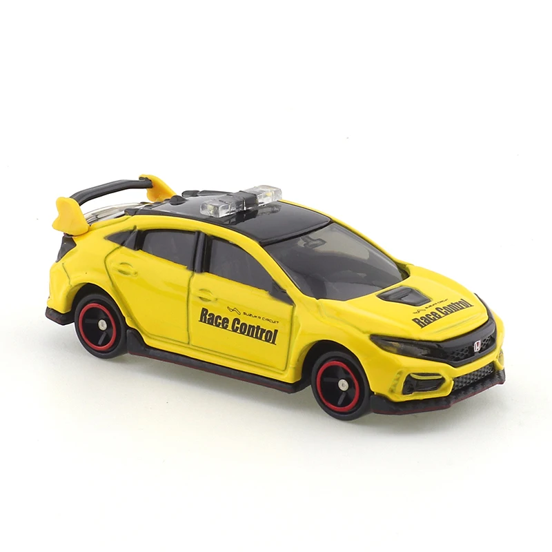 TAKARA TOMY TOMICA No.120 Honda Civic Type R Race Control Diecast Automotive Model Ornaments Cas Toys Gift Decorations