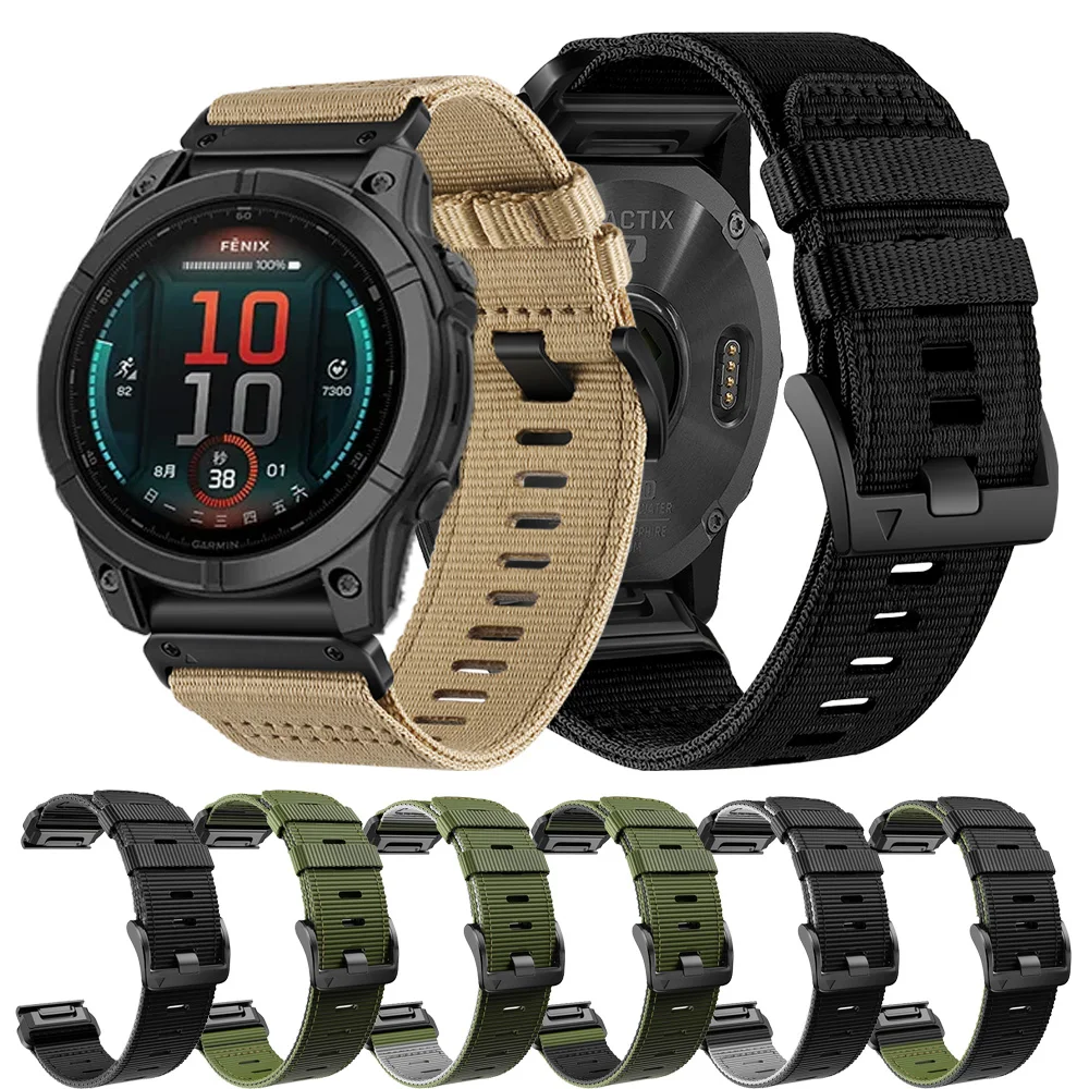 pulseira-de-nylon-trancada-22-26mm-para-garmin-fenixe-8-7pro-7x-6x-6-pro-5x-5-plus-epix-gen-2-pulseira-substituivel
