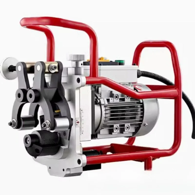 Hand crank unlimited pipe beveling machine large pipe beveling machine self-propelled hand-cranked pipe beveling machine