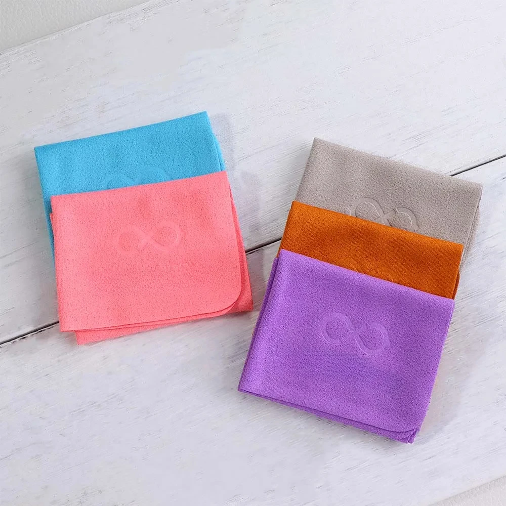 5er-/10er-Pack weiche Wildleder-Brillenreinigungstücher aus Mikrofaser für Linsen und Handybildschirme – Reinigungstücher und Werkzeuge – Detail 7