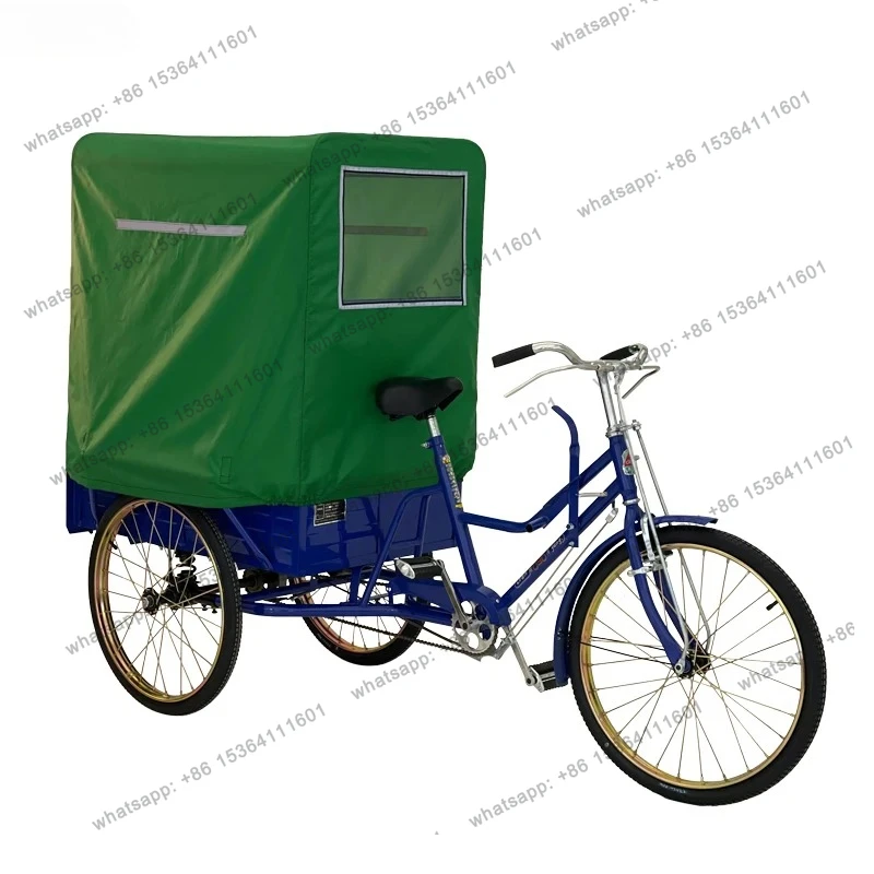 

X4 Adult Pedal Scooter with Handlebar, Cargo Bike, Stall Bike, Foot Brake, Human Power Tricycle