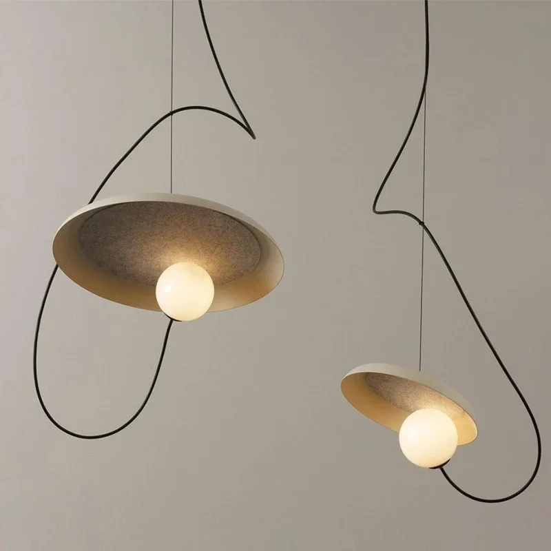 

Nordic Retro LED Magnetic Chandelier 3D Ball Free Movement Pendant Lamp Living Room Dining Bedroom Bar Decor Hanging Lighting