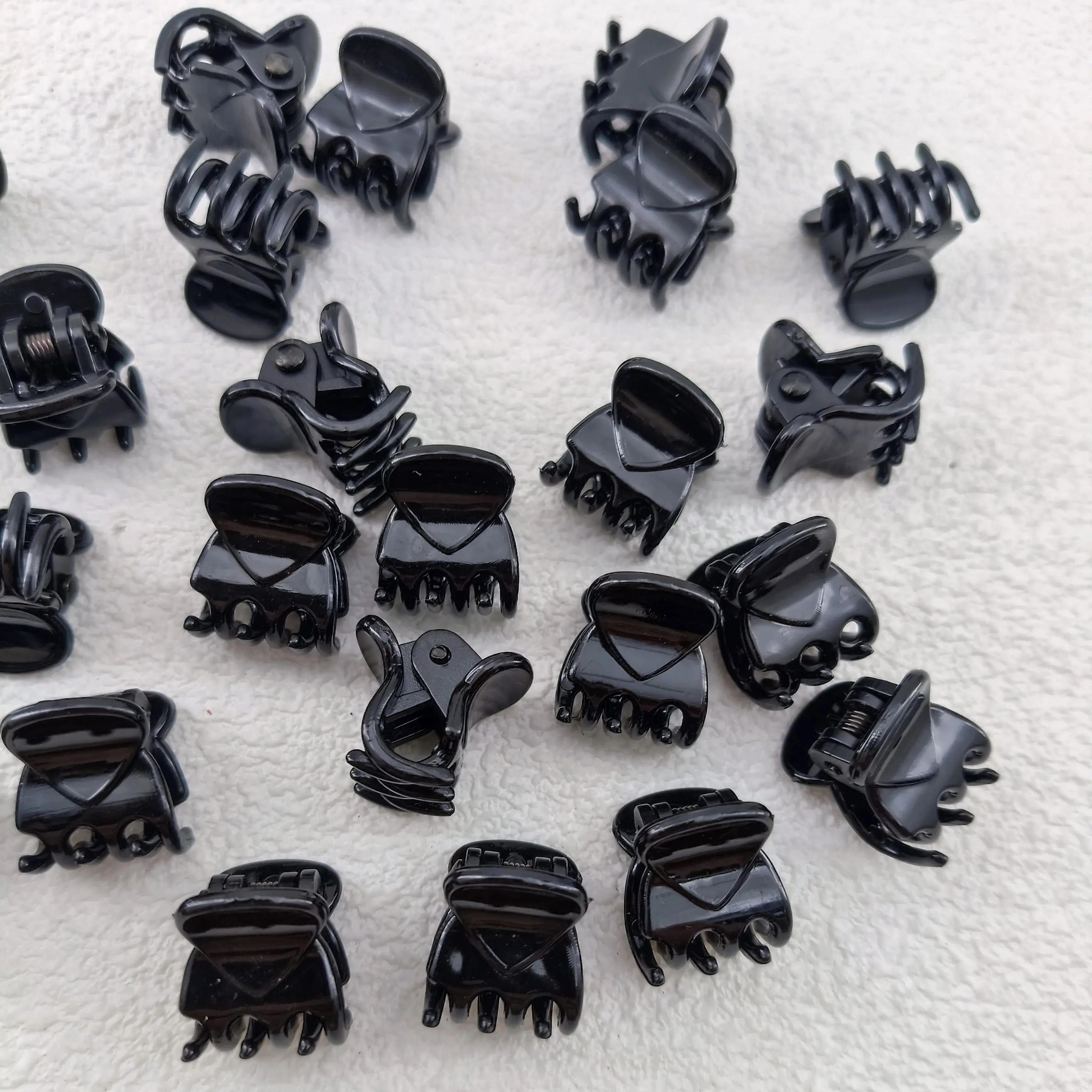 20 قطعة دبوس الشعر الأسود اللطيف مشبك شعر لفتاة النساء هدايا إكسسوارات الشعر دبوس الشعر اكسسوارات الفقرة El Cabello Mujer