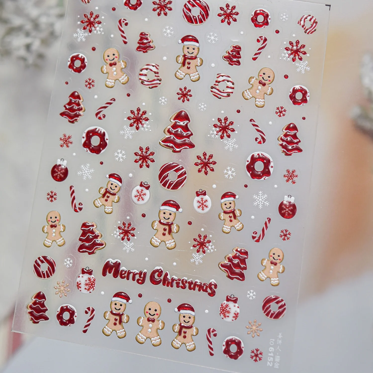 Festliche Winter-5D-Nagelkunst – Nail Art Xmas Bewertung und Preis