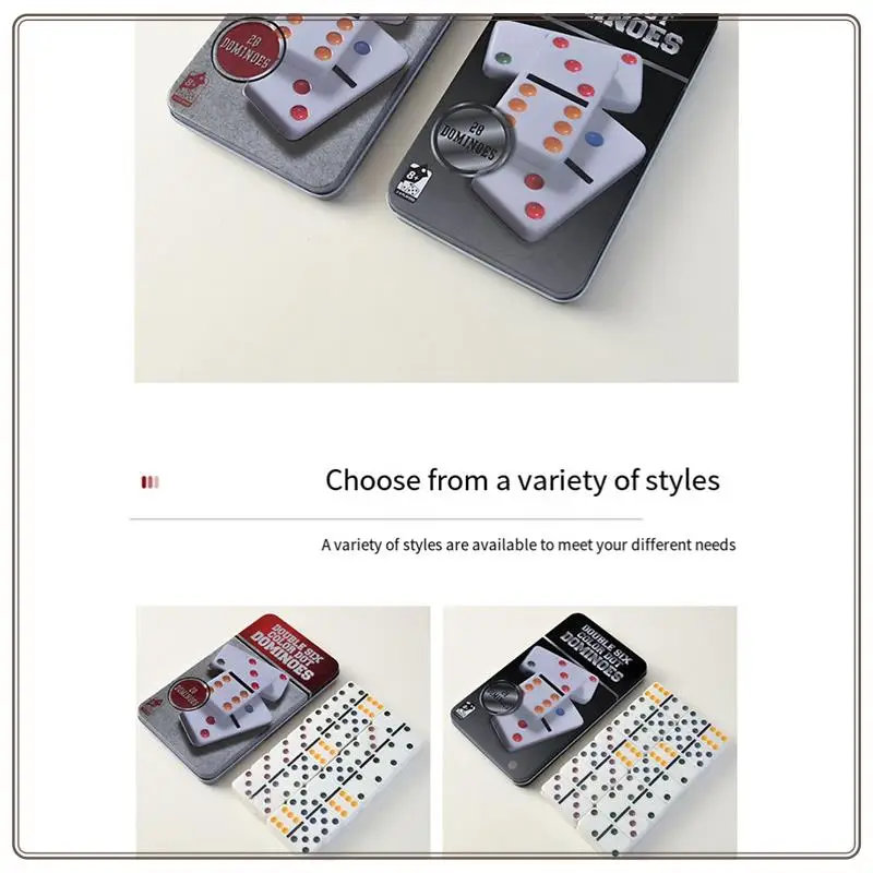 Надежный набор домино цвета слоновой кости, настольная игра домино, интерактивные шахматы и карты для родителей и детей, набор домино цвета слоновой кости, настольная игра домино, па