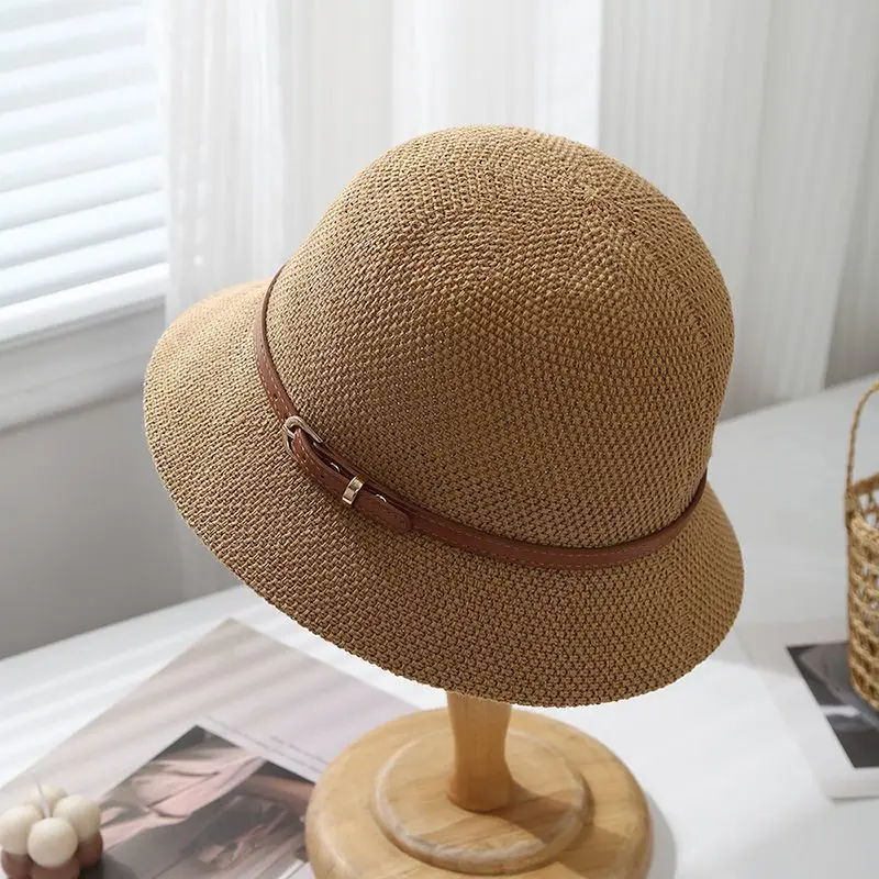 

2025 Spring - Summer Must - Have: Hepburn - Style Refreshing Elegant Bucket Hat -Ideal for Outdoor Sun Protection Hats for Women