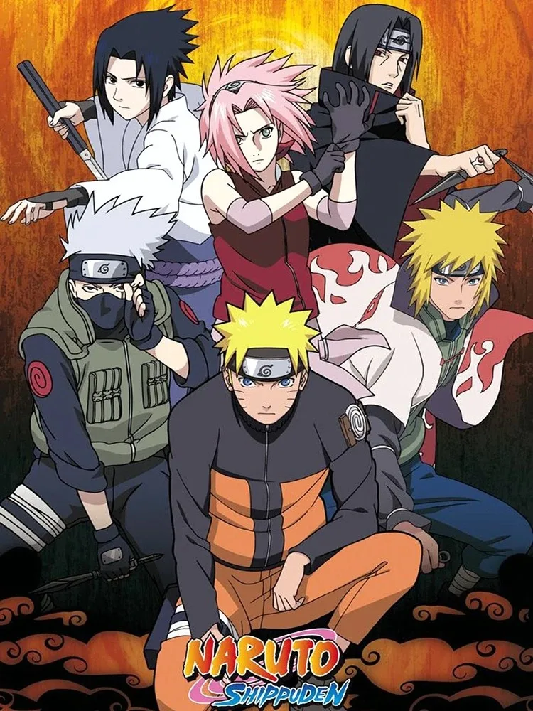 1000 piezas de rompecabezas para adultos, rompecabezas de Anime Naruto, juegos educativos, rompecabezas coloridos, regalos, decoración del hogar, el regalo para un amigo