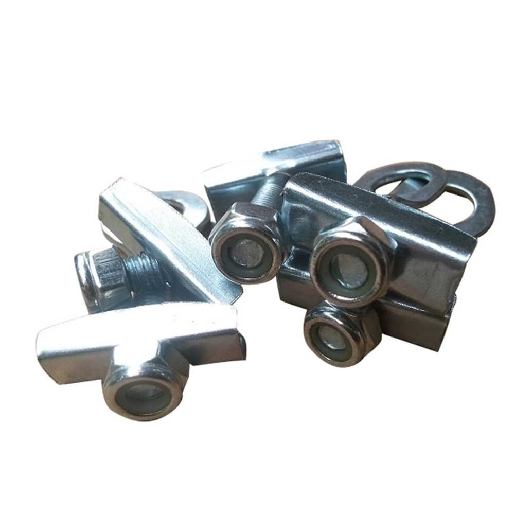 

Bike Chain Tensioners Adjust Bolt Bicycle Chain Adjuster Pull Tight Screw Silver Tightness Adjust W/inner Gasket Nut