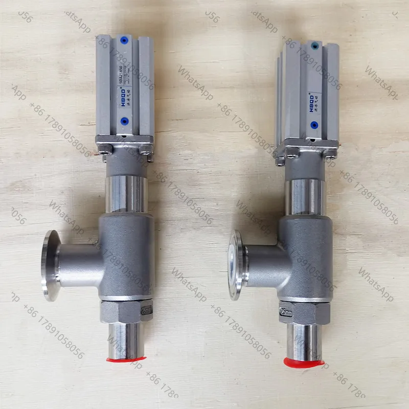 Stainless steel pneumatic peanut butter sesame paste type outlet filling valve