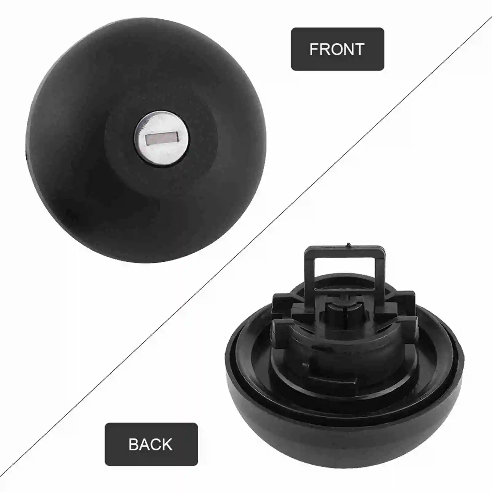 Fuel Cover Petrol Fuel Cover Fuel  Fuel Petrol Locking Cover with 2 Keys for  Master II 1998-2010