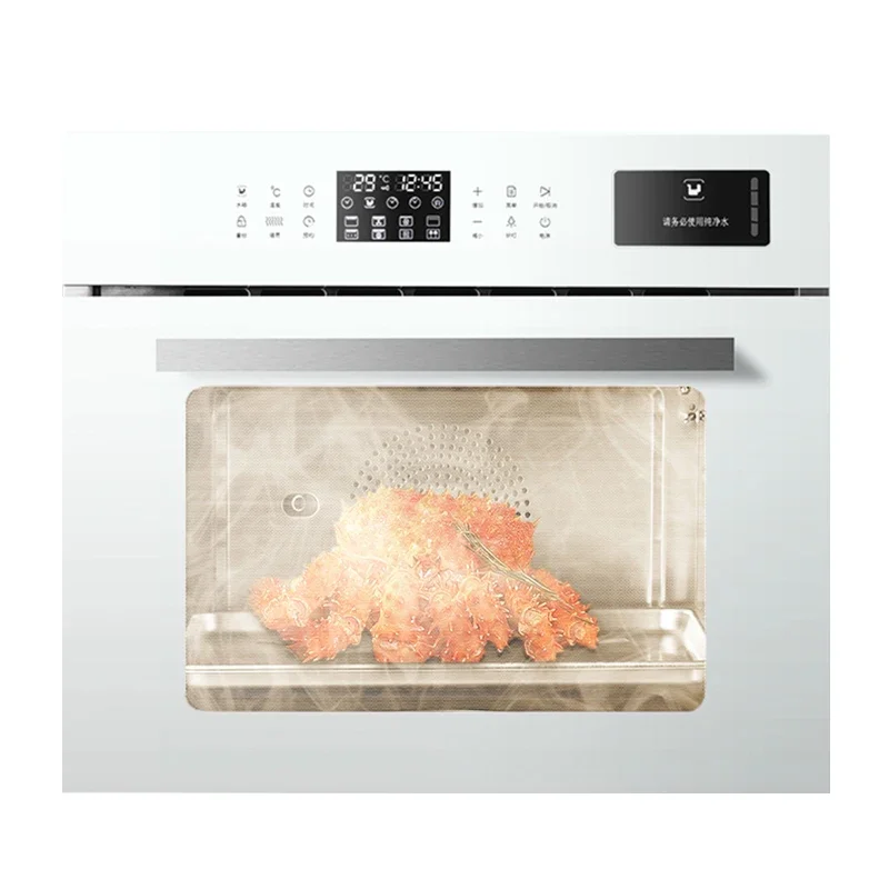 60L smart combi Steam oven rotary bread convection bakery electric toasters pizza built-in oven for baking