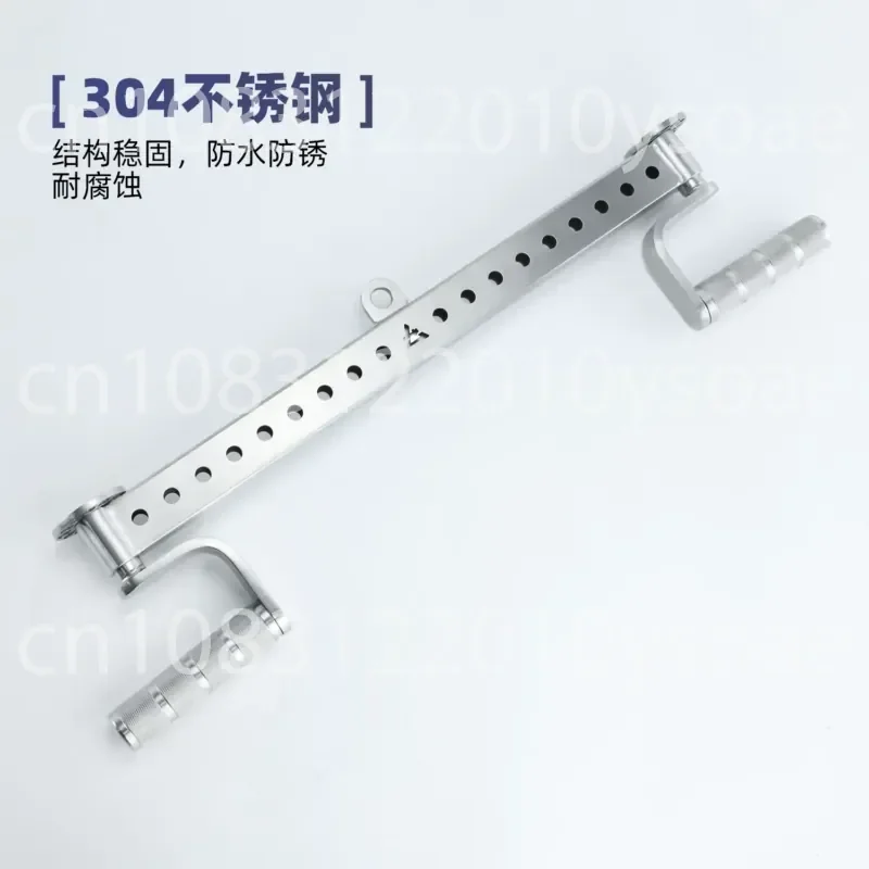 Stainless Steel Multifunctional Rotary Rod/Cloud Halberd Series Training Back Handle Household Comprehensive Fitness