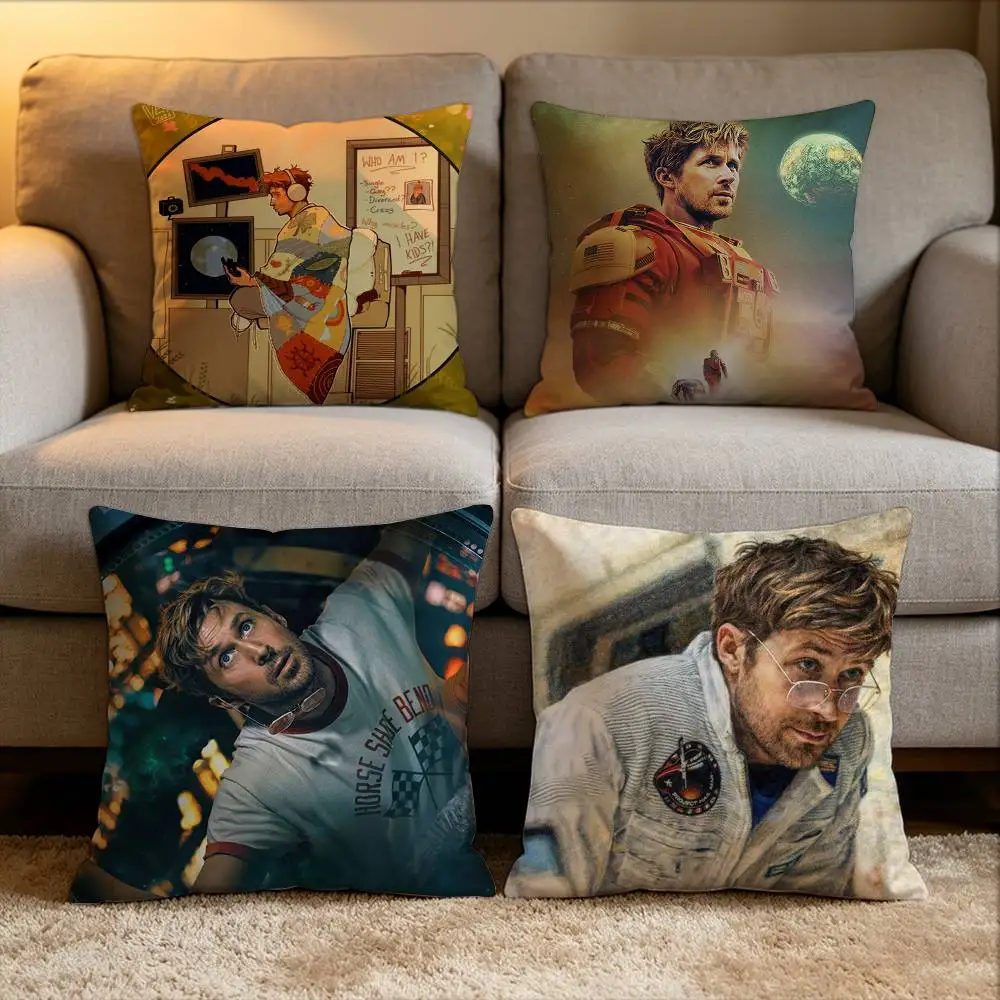 

R-Ryland G-grace Various Sizes Square Pillow Case For Car Home Bedchamber Decor