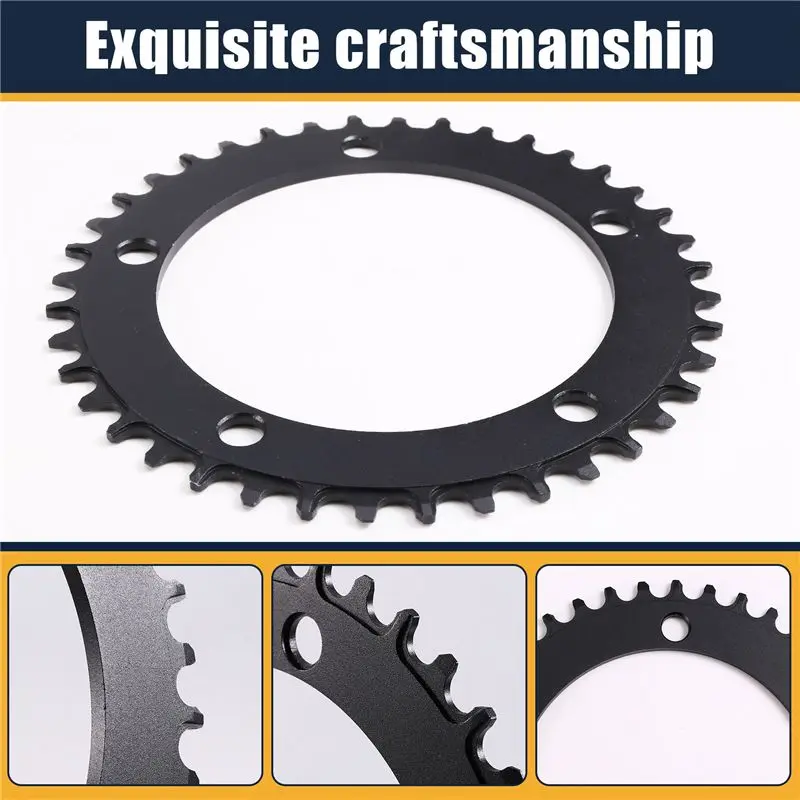 NEW HOT In Stock-For Bafang Mid Drive Motor 130BCD 40T Chainwheel Chain Ring Set Forbafang Mid Drive Motor Forelectric Bike Bicy view 4