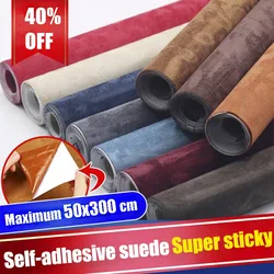Soft Velvet Cloth Sticker Car Fluff Fabric Suede Wrapping Film Jewelry Boxes Decor Vinyl Fluff Cloth Self-adhesive Suede Sticker