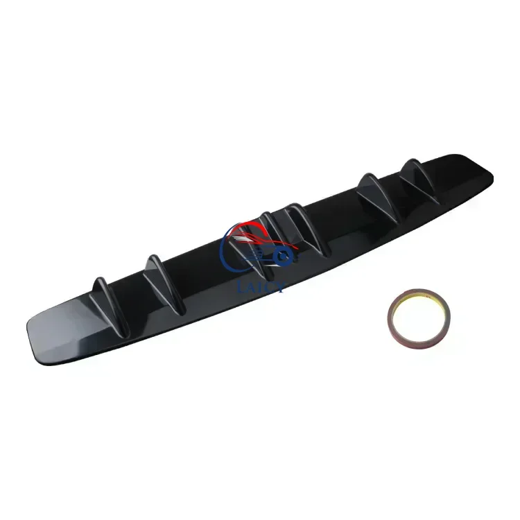 LAICY 7 زعانف ل I-nfiniti M25 M35 M37 M45 M56 سيارة السفلى الخلفي الناشر زعنفة حافة مصد السيارة الفاصل المفسد الهيكل منحرف الشفاه عدة #3