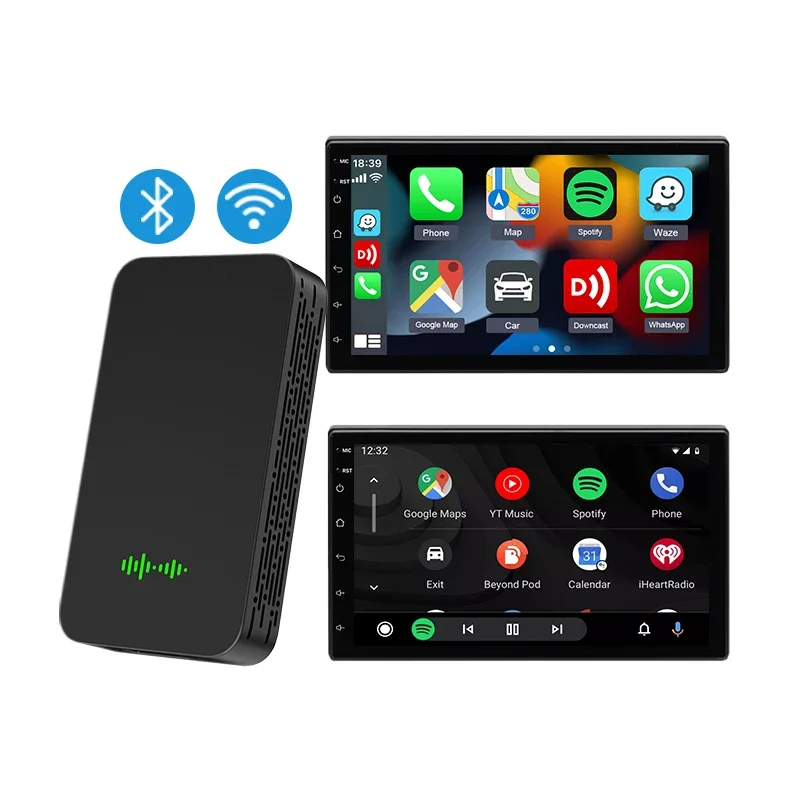 

Factory Sales CarlinKit 5.0 Wired Android Auto To Wireless Usb Carplay Adapter 2Air Car GPS Dongle Ai Box Car Play For