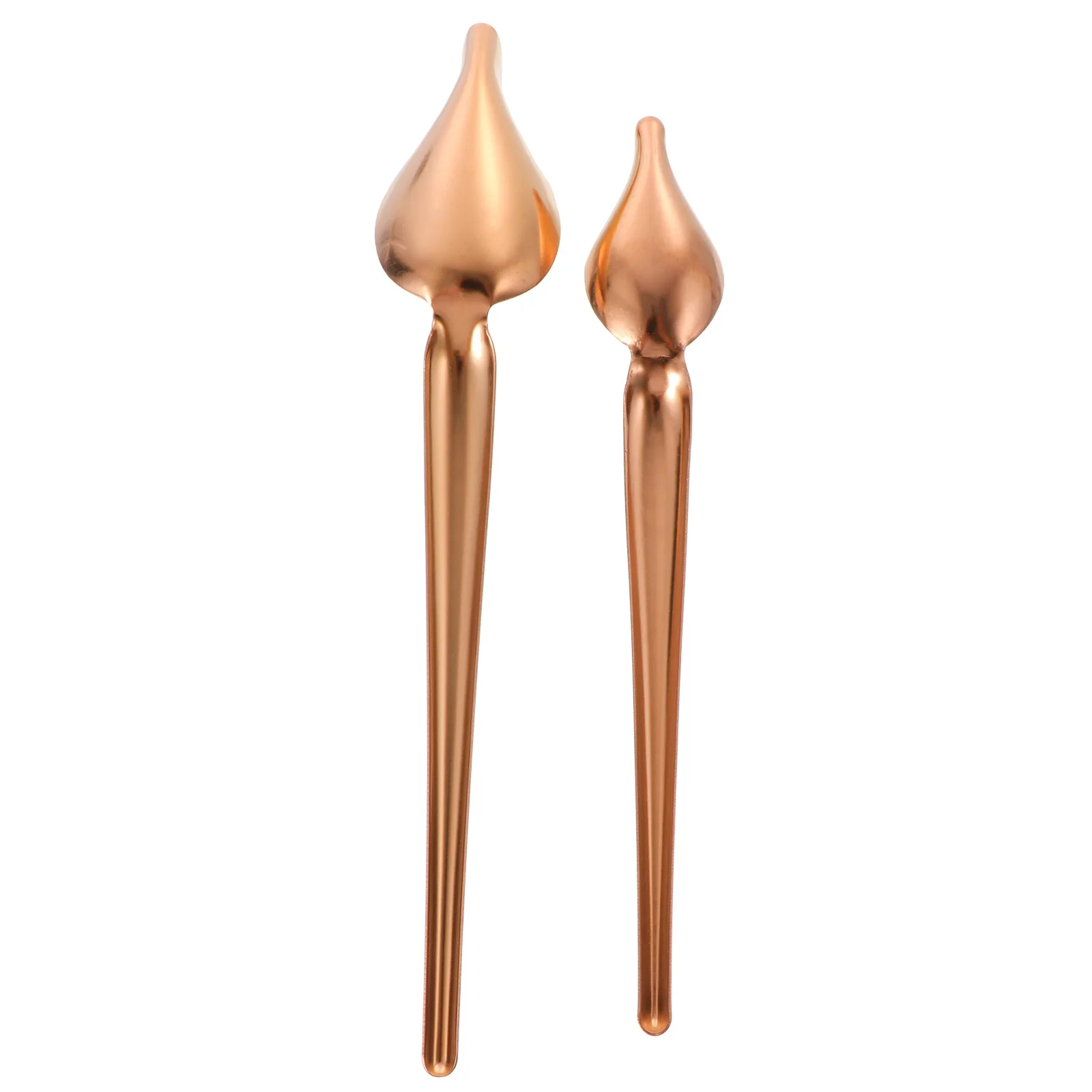 

2pcs Writing Stainless Steel Food Grade Precision Drizzle Decorating Spoon Tools for Baking Decoration Sauce Painting