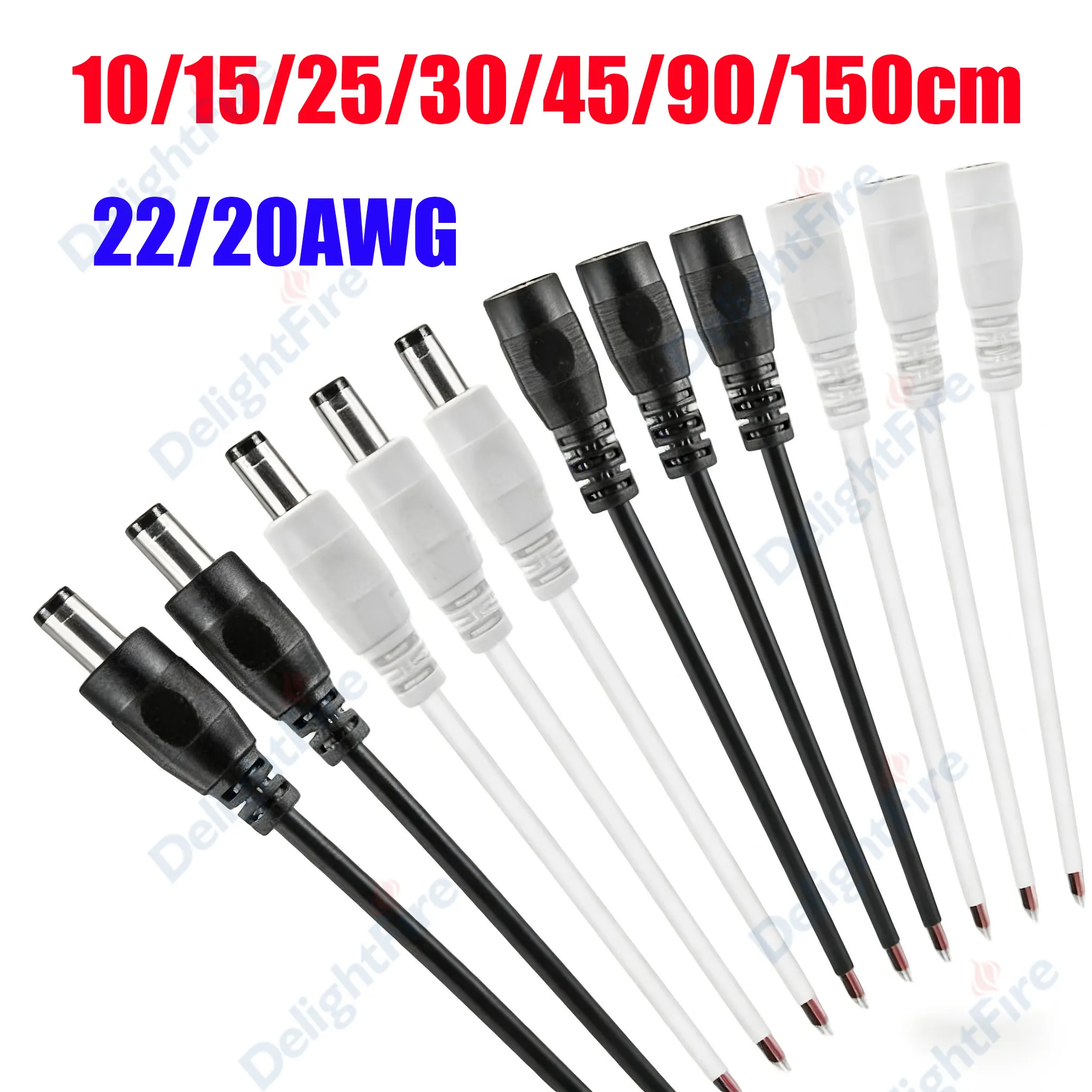 12V 22 20 Awg Dc Po…