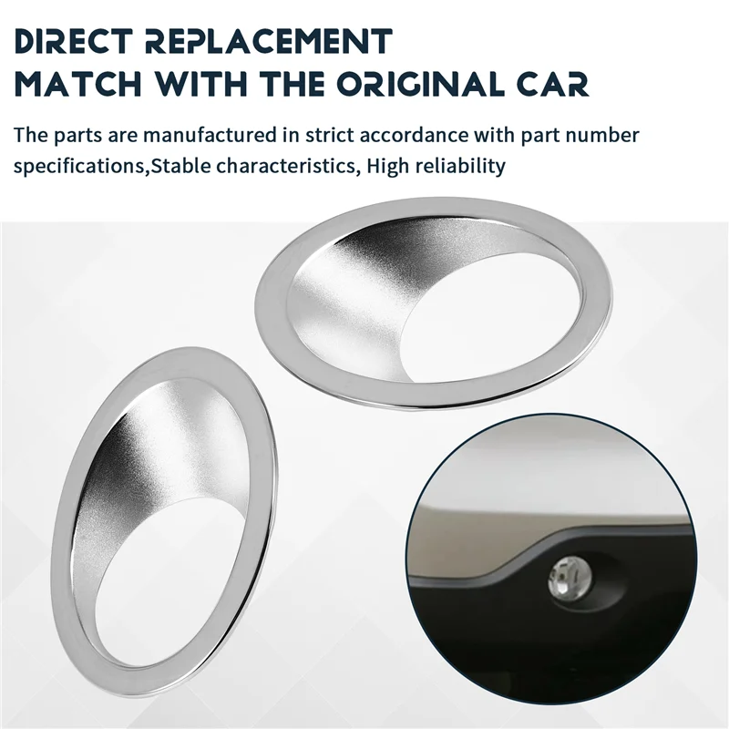 ABIB-لهوندا Cr-V Crv 2007 2008 2009 المصد الأمامي الضباب ضوء الكسوة حافة غطاء المصباح غطاء تصفيف السيارة عاكس ملصق عدة الوصول #3