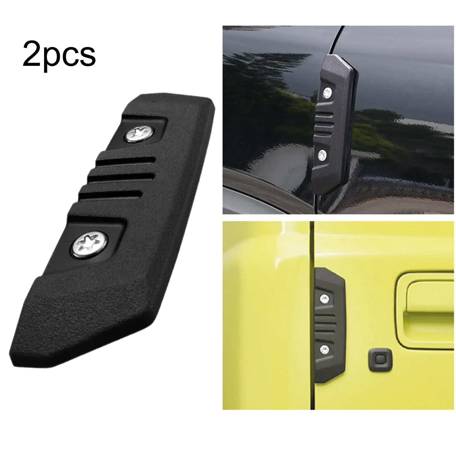 

2 Pieces Generic Car Door Edge Guards Car Door Anti Collision Strips Universal Protection Stickers for Truck SUV Pickup