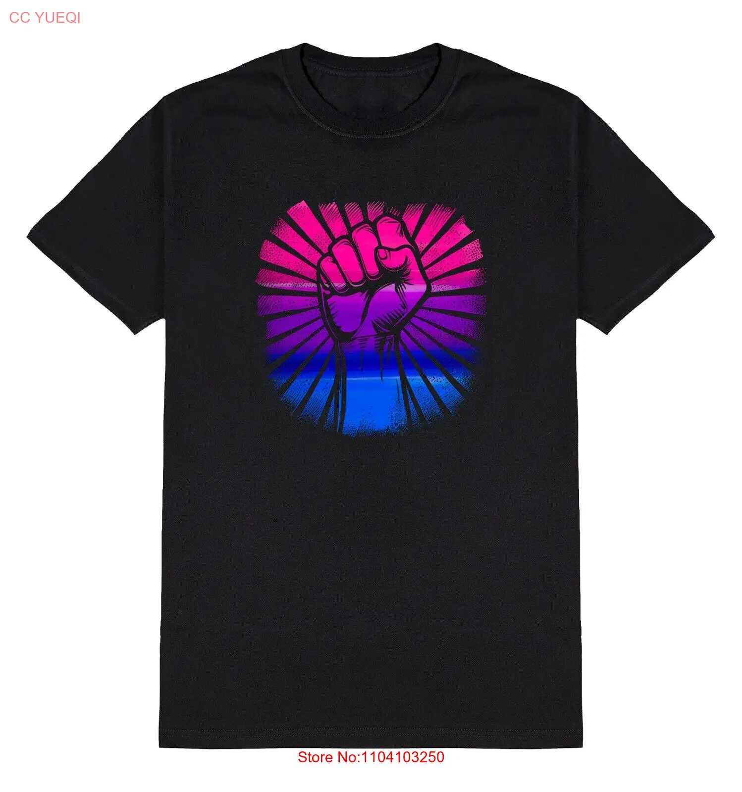 

Мужская женская футболка GAY Bisexual Colors Fist Радуга ЛГБТ Фестиваль ЛГБТQ + Подарок