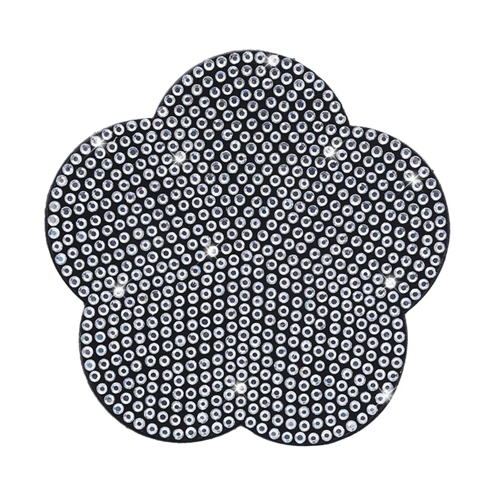 smtyteeng 2x Car Insert Coaster Cup Holder Pad mat Decorative for Women Men