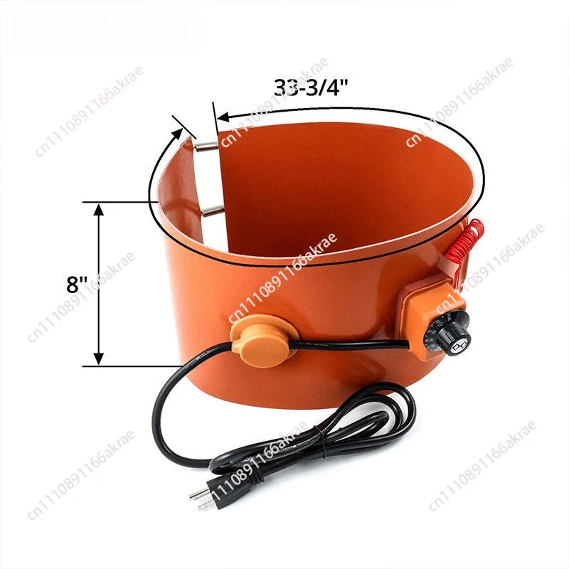 for Honey Pail Silicone Heating Pad Drum Electric Heat Pad for 5 Gallon