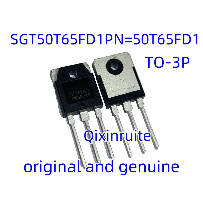 Qixinruite New genuine SGT50T65FD1PN=50T65FD1 50A 650V TO-3P field-effect transistor IGBT tube