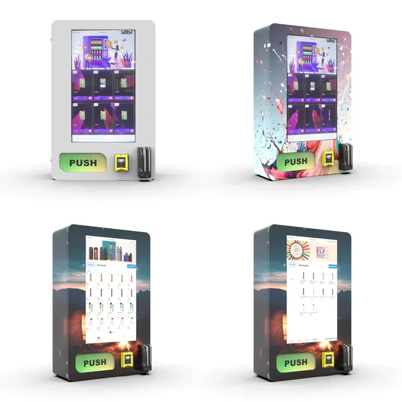 Latest Models Wall Mounted Vending Machine for Mini Vending Machines with Card Reader