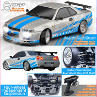 Gfits LDRC 1/18 4x2 RC Racing Car RWD 2.4Ghz Remote Control Drift Vehicles Gyroscope LD1899 USB Charging cable Car Model Toys