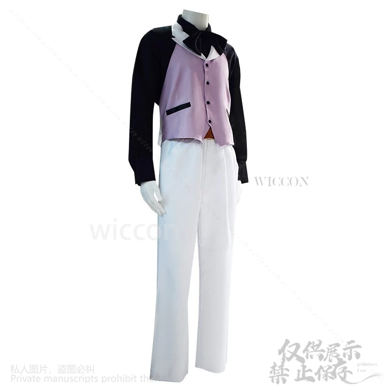 Noe Archiviste أنيمي دراسة حالة Vanitas تأثيري حلي موحدة السراويل الباروكات للرجل حفلة عيد الهالوين مخصصة