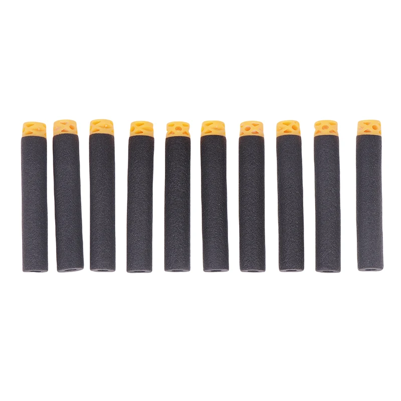 100개 7.2cm 속이 빈 EVA 탄환, 폼 다트 장난감 총용, 소프트 탄환 장난감 총 M416 탄환, 총 액세서리용