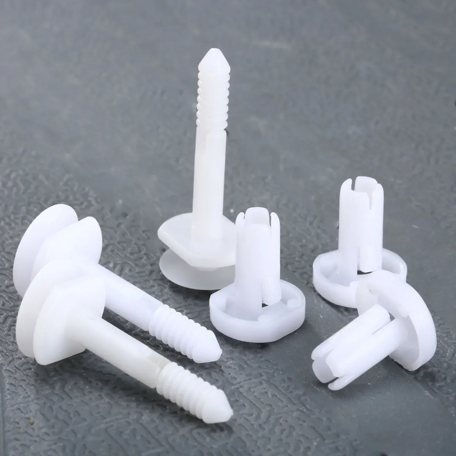 50Pcs White Nylon Car Door Trim Panel Retainer Fasteners Clips Rivet for GMC Chevrolet Trucks C,K,1,2,3 1995-On Replace 15960325