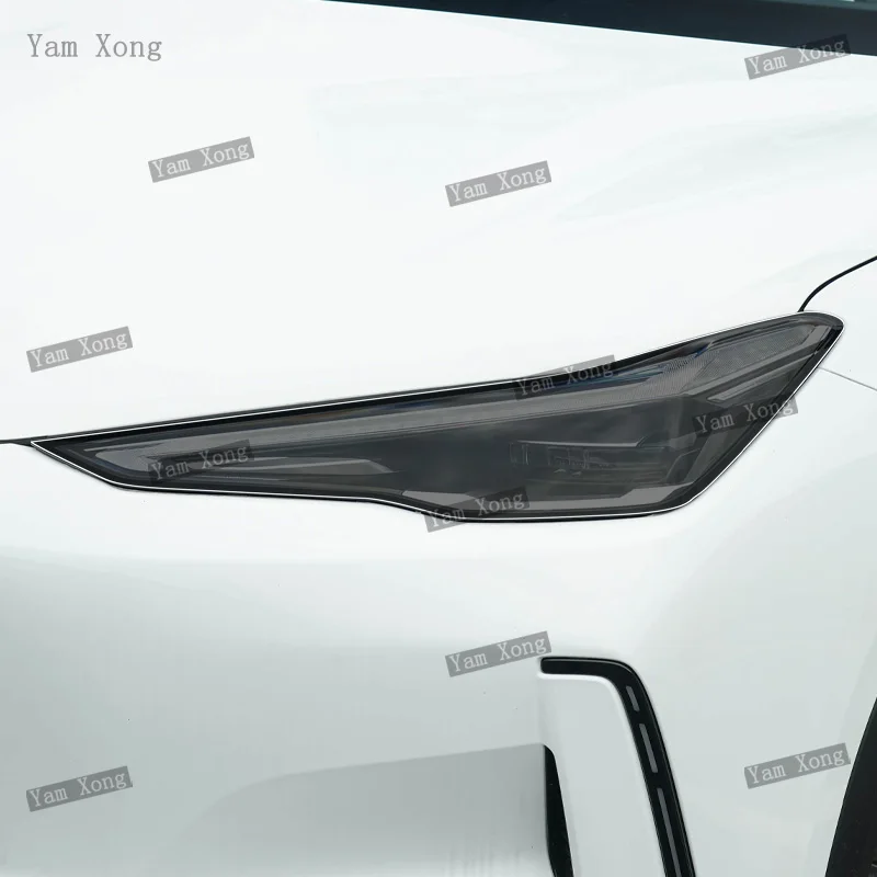 

Headlight Protective Film For GEELY EX5 2025-2026 Headlamp Smoked Black Cover Tint Anti-Scratch Protective TPU Repair Sticker