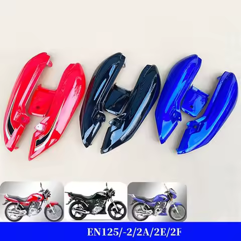 Motorcycle Tail Side Covers for Suzuki Haojue Qingqi Jingcheng EN125-2-2A-2F QJ125 QS125 HJ125 Plastic Side Panels Cowling Parts