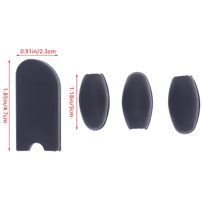 1Set Saxophone Finger Rest Saxophone Thumb Rest Cushion Palm Key Silicone Finger Protector for Alto Tenor Soprano Saxophone