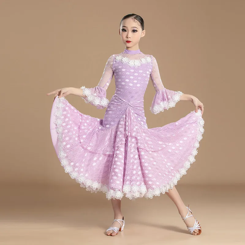 

Modern Dance Dress, New Waltz Practice Dress, Social Dance Rules, Large Skirt Skirt