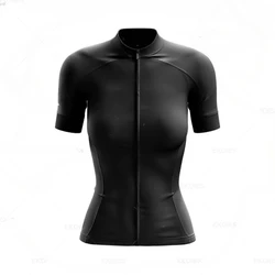 Women's Cycling Clothing 2023 New Short Sleeve Maillot Ciclismo Summer Cycling Jersey Triathlon Bike Jersey