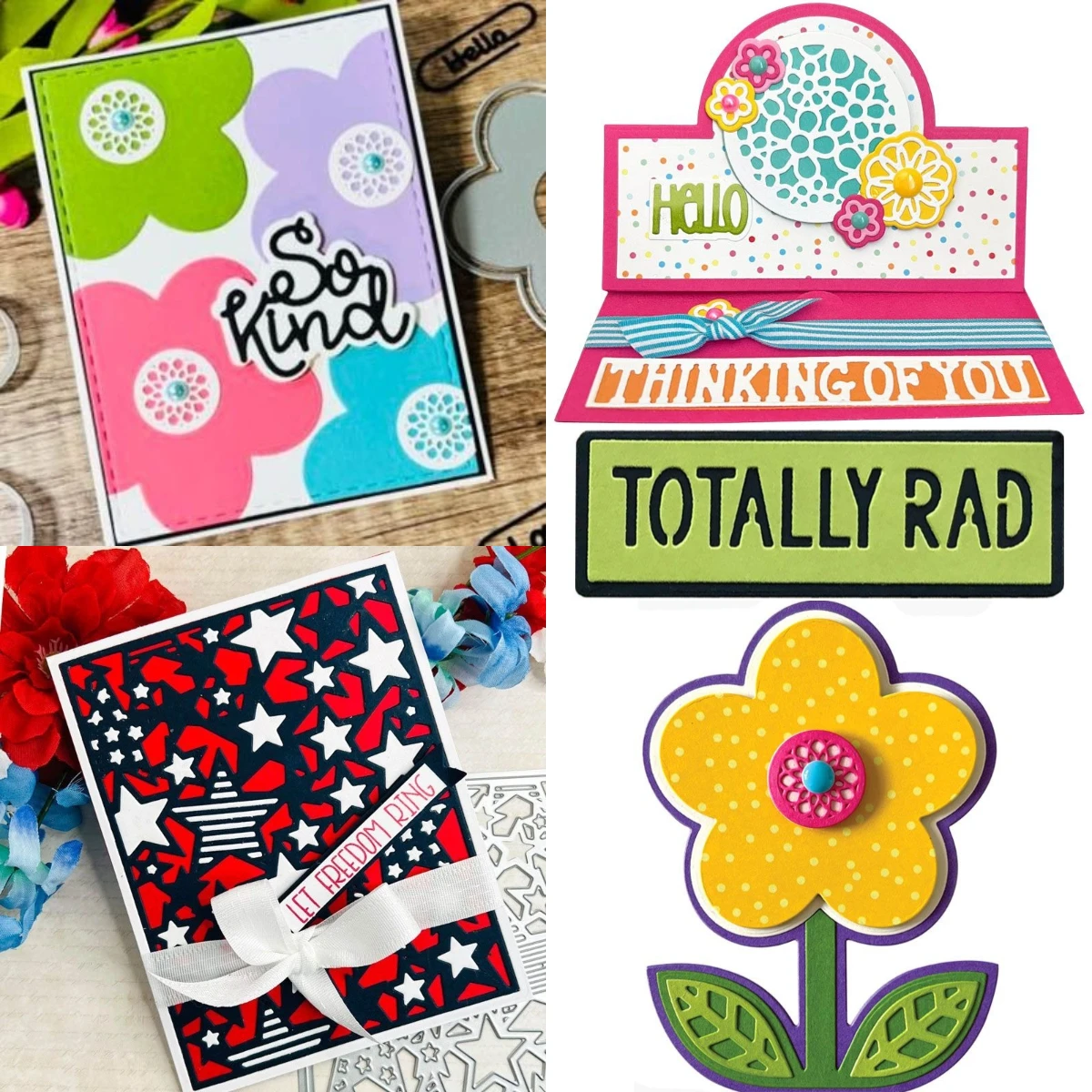 Totally Rad Word 2026 New Metal Cutting Dies For DIY Scrapbooking Crafts Maker Photo Album Template Handmade Decoration