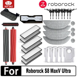 Roborock S8 MaxV Ultra robot Vacuum Cleaner Accessories mop Choth vacuum bags Side Brush Filter Replaceable Spare Parts