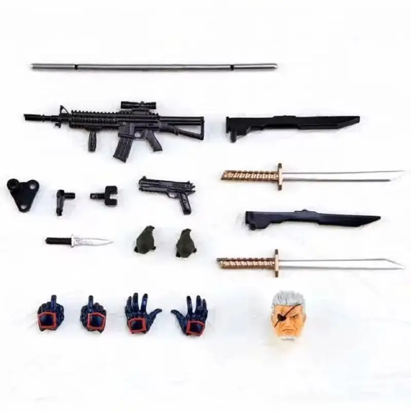 Deathstroke anime 17cm figura de ação yamaguchi estilo alta mobilidade conjunta brinquedo modelo colecionável para decoração de mesa e presente personalizado